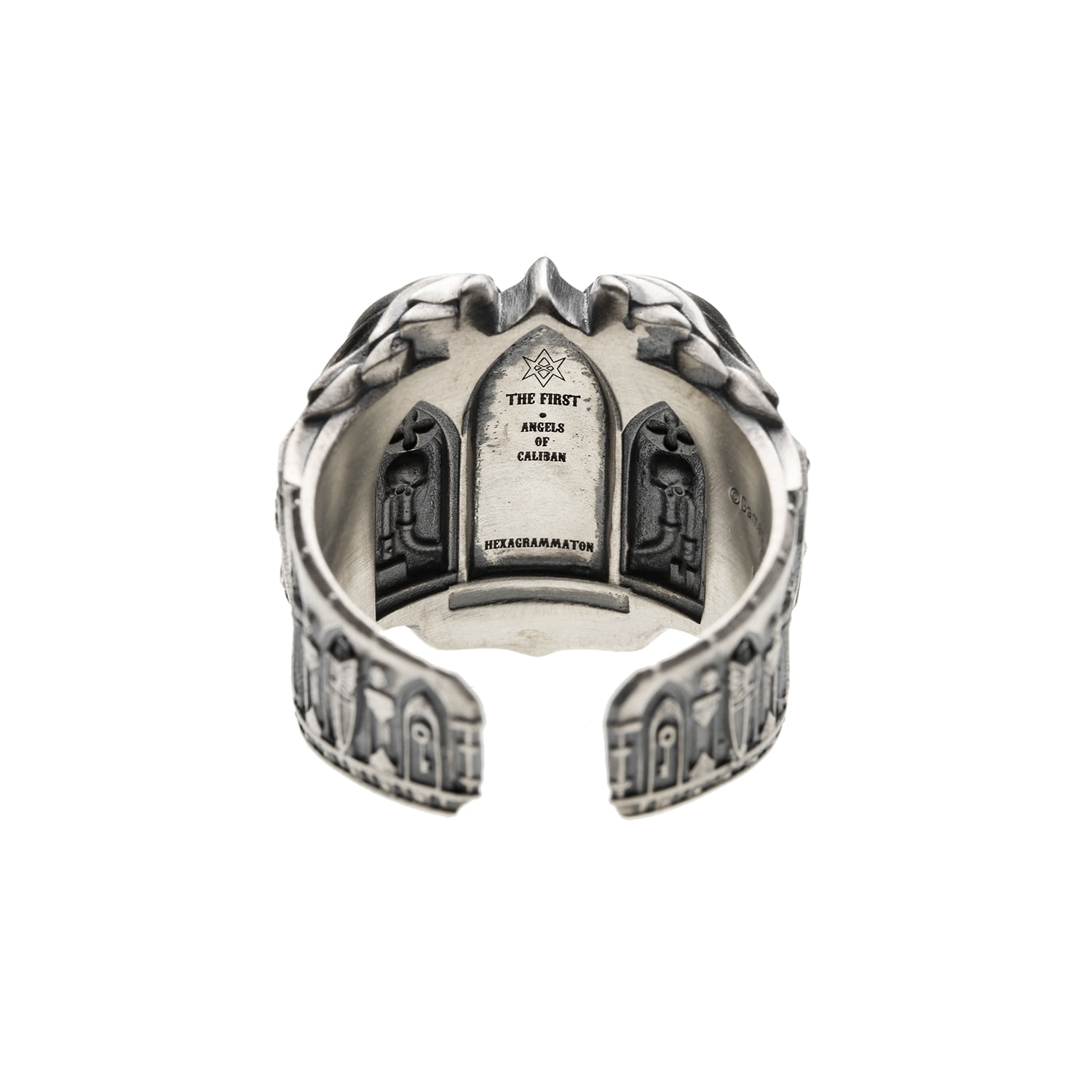 Starforged Warhammer 40K Dark Angel Ring Mark of HexagramMaton Lion King