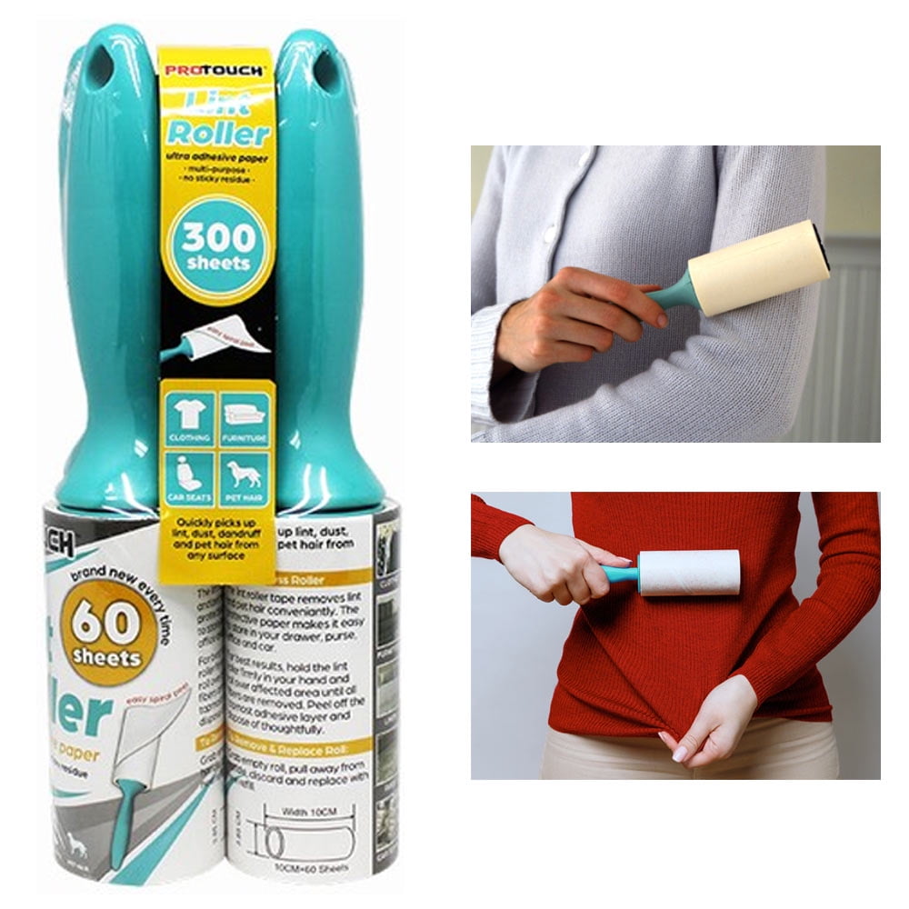 5 Pack Lint Rollers Remover Pet Hair Sticky Clothes Carpet Dog Cat Hair  Remover
