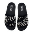 thumbnail image 2 of Versace Jeans Couture Womens Bold Monochrome Logo Slides-EU39 for Womens, 2 of 3