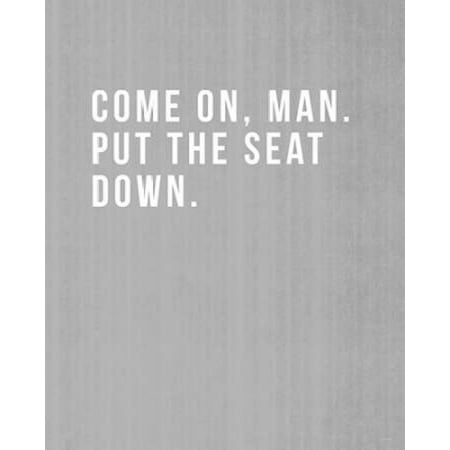 Come On Man Poster Print by Linda Woods