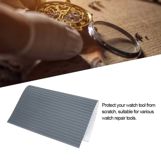 Hilitand Montre Mat, Montre Réparation Mat, Outil Antidérapant Montre Réparation Repliable Coussin Caoutchouc Tampon Horloger Accessoire