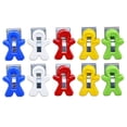 thumbnail image 1 of The Pencil Grip Magnet Man Magnetic Clip 10/Pkg-Assorted Colors TPG13210, 1 of 5