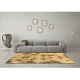 thumbnail image 3 of Ahgly Company Indoor Rectangle Abstract Brown Modern Area Rugs, 5' x 8', 3 of 4
