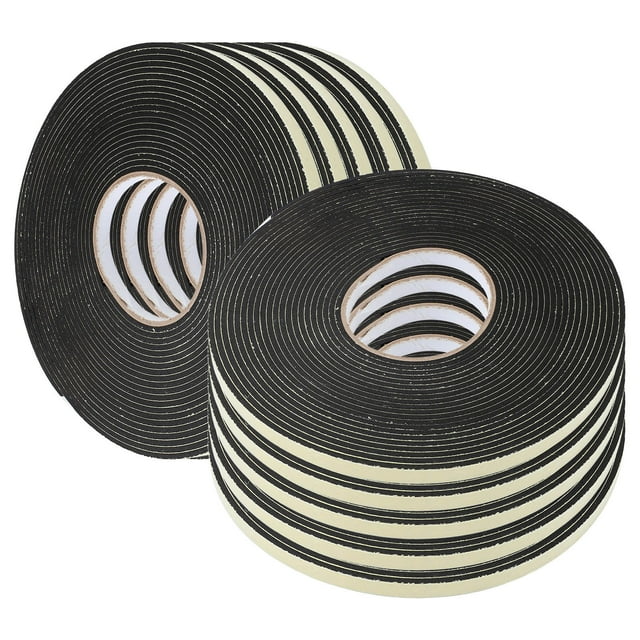 unbranded Kit De Sello Para Y Puertas Color Negro Con De Eva Para Aislamiento Y Protección