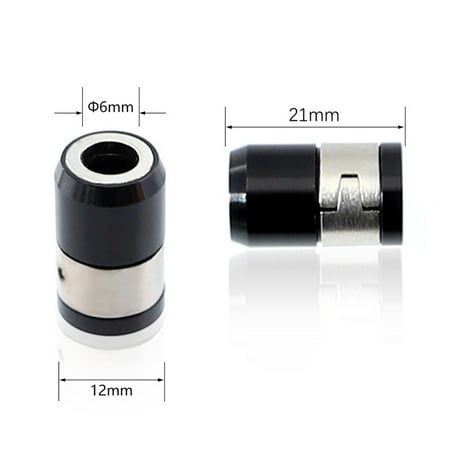 

Universal 21mm Removable Magnetizer Ring Steel Screwdriver Bit