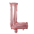 thumbnail image 4 of GOOHOCHY Globos de fiesta de verano de 16 pulgadas, papel de aluminio, diseño de letras rosadas y doradas, decoración de pancartas, 4 of 8
