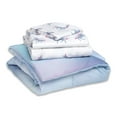 thumbnail image 5 of Delta Children 4-Piece Girls Toddler Bedding Set Collection | Includes: Fitted Sheet, Flat Top Sheet w/ Elastic Bottom, Fitted Comforter w/ Elastic Bottom, Pillowcase | Tie Dye Unicorn | Blue/Pink, 5 of 5