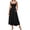Black, variant on Floral Corset Midi Dress Flowy Slit Summer Spring Wedding Guest Dresses for Women Sundress with Pockets