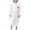 White, variant on Bovxnpu Unisex Girls Fleece Hooded Robes Warm Bathrobes Toddler Kids Hooded Wearable Bath Towels with Pocket Absorbent Sleepwear