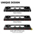 thumbnail image 4 of 1PCS Pneumatic Tool Holder/Aerosol Rack Combo, Wall Mounted Spray Can Bottle Holder, Air Tool Organizer, 4 of 8