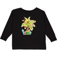 thumbnail image 3 of Inktastic Christmas Palm Tree with Presents Boys or Girls Long Sleeve Toddler T-Shirt, 3 of 5