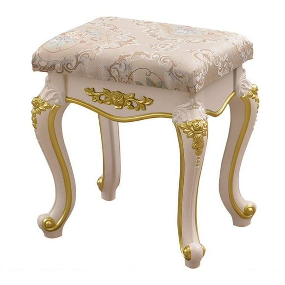 Vanity Stool, Makeup Bench Dressing Stools, Thick Padded Cushioned Chair, Piano Seat for Bathroom Bedroom Large Vanity Benches