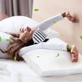 thumbnail image 3 of Hvmvliv Bed Pillows for Sleeping(15.74x27.5in) Bedding Bed Pillows for Sleeping White 1Pc Cool Hotel Quality Gusseted Pillow for Back Stomach or Side Sleepers White, 3 of 9