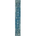 thumbnail image 4 of Unique Loom 3134043 2 x 13 ft. Casino Sofia Runner Rug, Blue, 4 of 5
