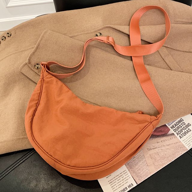 Bolsos Cruzados Bolso cruzados simples Moda Mujer de bolas de masa portátiles para el trabajo (naranja)