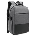 thumbnail image 1 of Laptop Backpack with Anti-Theft Pocket, Waterproof 15.6 Inch Notebook Business Computer Backpack, Men's Women Work Backpack for Casual School, 1 of 8