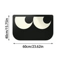 thumbnail image 2 of Absorbent Carpet Quick Drying Decorative Mat - Rubber Base Versatile Living Room Entrance Floor Covering Ideal for Bathroom and Kitchen Use, 2 of 7