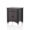 thumbnail image 1 of Designs Urbains 4706279 Table de Chevet Rustique 24 Po&44; Chêne Gris - 21 x 16 x 24 Po., 1 of 1