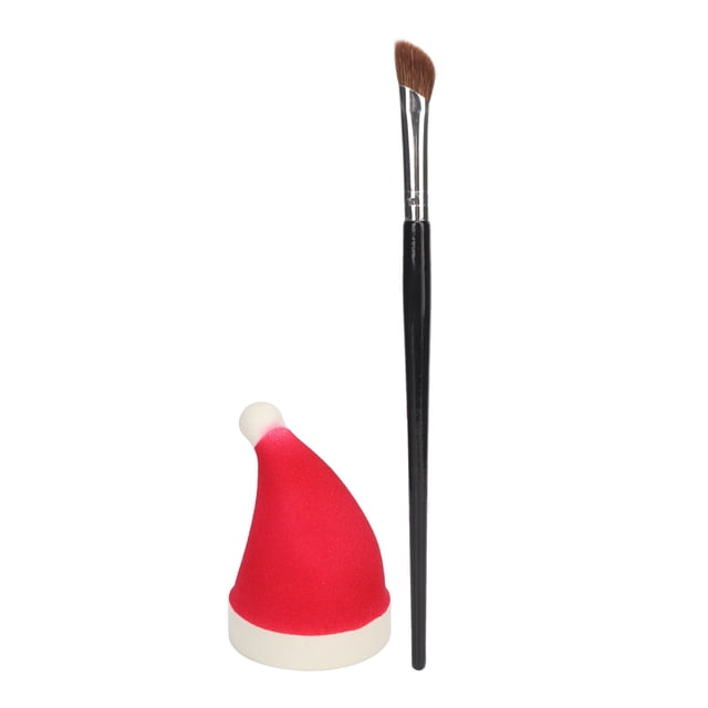 Cepillo de contorno de nariz NikouMX Kit de esponja de maquillaje