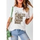 thumbnail image 4 of ABPHQTO Camiseta blanca con gráfico She is FEARLESS STRONG SUFICIENTEMENTE BRAVE para mujer, 4 of 5