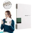 thumbnail image 2 of LYINGF Hardcover Spiral Notebook with Removable Pocket Dividers Tabs,A5/B5 Notebook,Detachable Hardcover Journal No Bound Coil Notebook,Lined Spiral Journal Notebook for Notebooks Work Note taking, 2 of 9