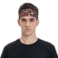 thumbnail image 4 of Goofa Winter Holiday Christmas Pattern Sweatbands Sports Headband for Men & Women,Moisture Wicking Athletic headband,Breathable Sweatband,Sports accessories,Workout gear, 4 of 9