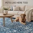 thumbnail image 6 of KUETH 2X3 Vintage Area Rugs Machine Washable Rugs for Living Room, Non Slip Flat Pile Rug with Rubber Backing, Boho Rug for Entryway Bedroom Dining Room Home Office, 6 of 12