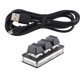 thumbnail image 3 of Multimedia Osu Gaming Keypad 3 Key Custom Programming Macro Keyboard Copy Paste Hid Mechanical Keyb, 3 of 5