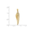 thumbnail image 2 of 14K Gold Angel Wing Pendant, 2 of 4