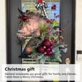 thumbnail image 4 of Advancent Letrero de puerta delantera de Navidad, colgador de de Navidad, decoración de corona, guirnalda de casa de campo, decoración colgante de Kits de decoración para fiestas Advancent HA011078-00B, 4 of 6