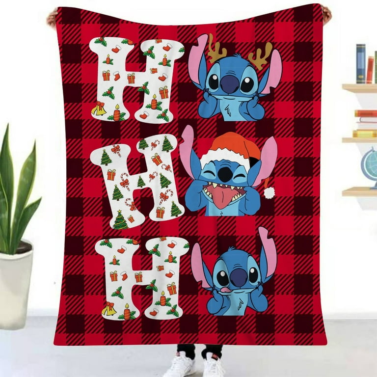 Lilo & Stitch Blanket Flannel Fleece Bedding Blankets All Season Ultra Soft  for Bed Couch Chair Fit Kids and Adults/XL-150*200cm