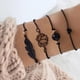 thumbnail image 4 of Guardurnaity 4 piezas/juego de de mujer, brazaletes ajustables de plástico de aleación, joyería Ropa, zapatos y accesorios Miscelánea, 4 of 6