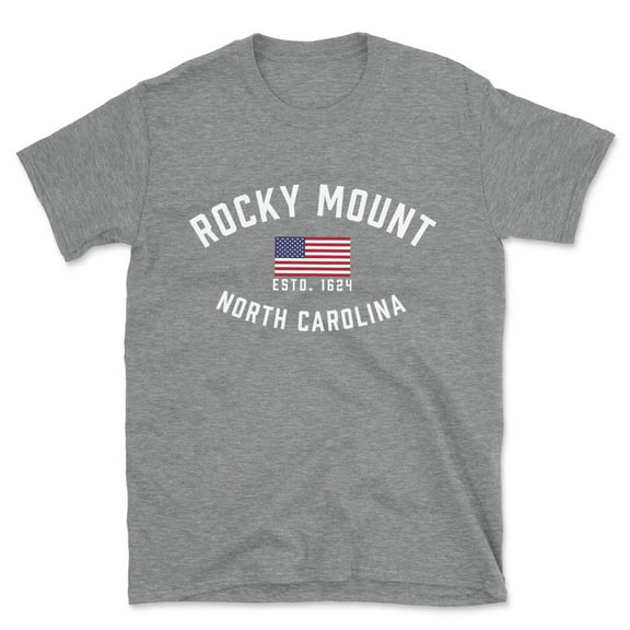 Rocky Mount North Carolina Patriot Men's Cotton T-Shirt