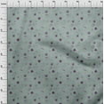 thumbnail image 4 of oneOone Cotton Poplin Dusty Teal Green Fabric Sea Fabric For Sewing Printed Craft Fabric By The Yard 42 Inch Wide, 4 of 4