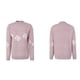 thumbnail image 4 of Mujeres Sexy Color Bump Nieve Impresión Costura Color Bolsillo Otoño Invierno Crop Workout Manga larga Cruz O-cuello Suéter Casual Blusa Tops Fridja  fksj2495, 4 of 4