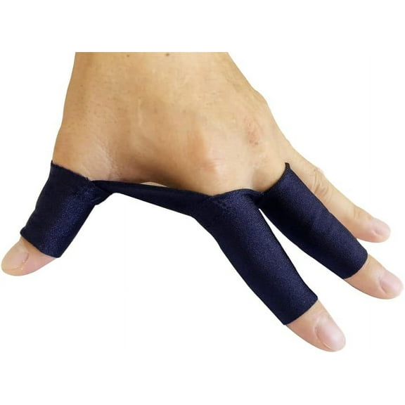 Fingerwrap Billiards Glove Left Hand or Right Hand (Navy Blue)