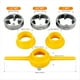 thumbnail image 4 of Herramienta para Hacer Roscas PVC 6 Piezas, con Troqueles 1/2 Pulgada, 3/4 Pulgadas y 1 Pulgada, Enhebrador Tuberías PVC Reutilizable para Plomería, Troquel Redondo para PVC, 4 of 5