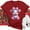 Red, variant on Munlar Shirts for Women Going out Crewneck Y2k Tee Short Sleeve Valentine Love Graphic Casual Tshirt S