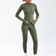 thumbnail image 5 of Conjunto deportivo de Yoga para mujer, chándal suave y transpirable de cintura alta, ropa deportiva para gimnasio, 2 o 3 piezas, 5 of 5