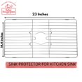 thumbnail image 3 of Protector de fregadero Better Houseware, acero inoxidable, 58 x 37 x 3 cm, 3 of 7