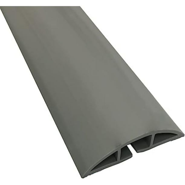 Kable Kontrol Floor Cord Cover kit 15 Feet Long Gray PVC Cable