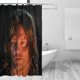 thumbnail image 3 of Cortina de ducha de tela de poliéster impermeable The Walking Dead, decoración de baño, kit de cortina de ducha con ganchos, 72 x 72 pulgadas, 3 of 7