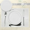 thumbnail image 3 of Ambesonne Cat Place Mats Set of 4, Egyptian Animal Motif, Standard Size, Black Grey, 3 of 6