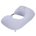 thumbnail image 3 of Cojín inflable, almohada de aire inflable, almohada de soporte para el cuello en forma de U, cojín para reposacabezas, rendimiento confiable, 3 of 9