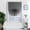 6, variant on 1Pc Shades Self-adhesive Half Windows Nonwoven Folding Curtain Bathroom Balcony Living Room Balcony Curtains Pleated Blinds
