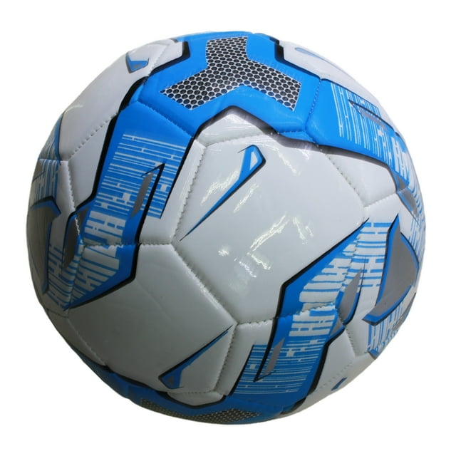 Wweixi Ballon de Soccer Durable et Imperméable pour Jeux de Soccer Confortables, Bleu