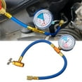 thumbnail image 6 of R134A R12 R22 Car Air Conditioning Recharge Measuring Kit Hose Gas Gauge, 6 of 7