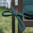 thumbnail image 4 of Mainstays 15.5" x 17" Solid Teal Rectangle Outdoor Seat Pad (2 Pack), 4 of 9