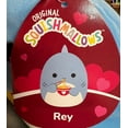 thumbnail image 3 of Squishmallows 8-Inch Plush 2023 Valentine's Day Squad Stuffed Animal (Rey Shark), 3 of 3