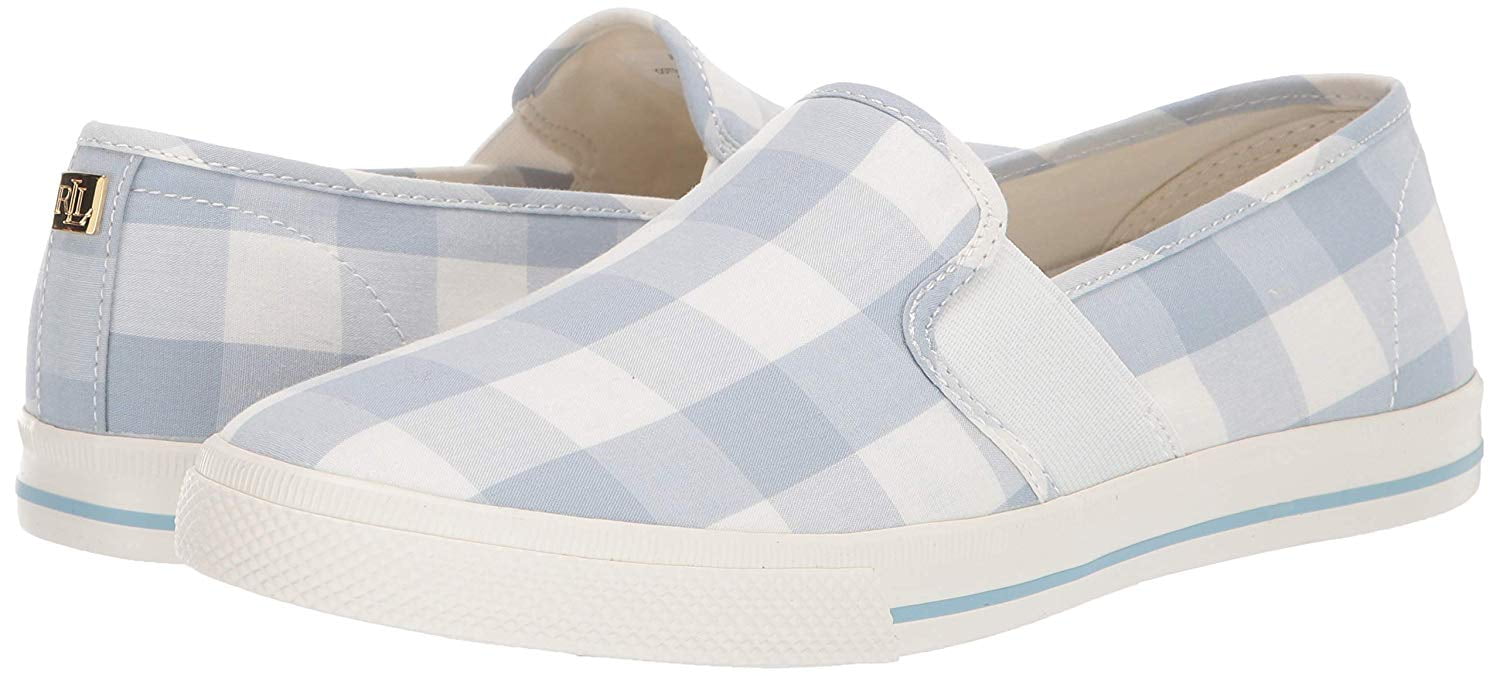 womens ralph lauren slip on sneakers